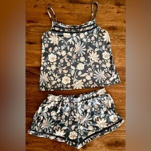 Lucky Brand Floral Cami & Shorts PJ Set